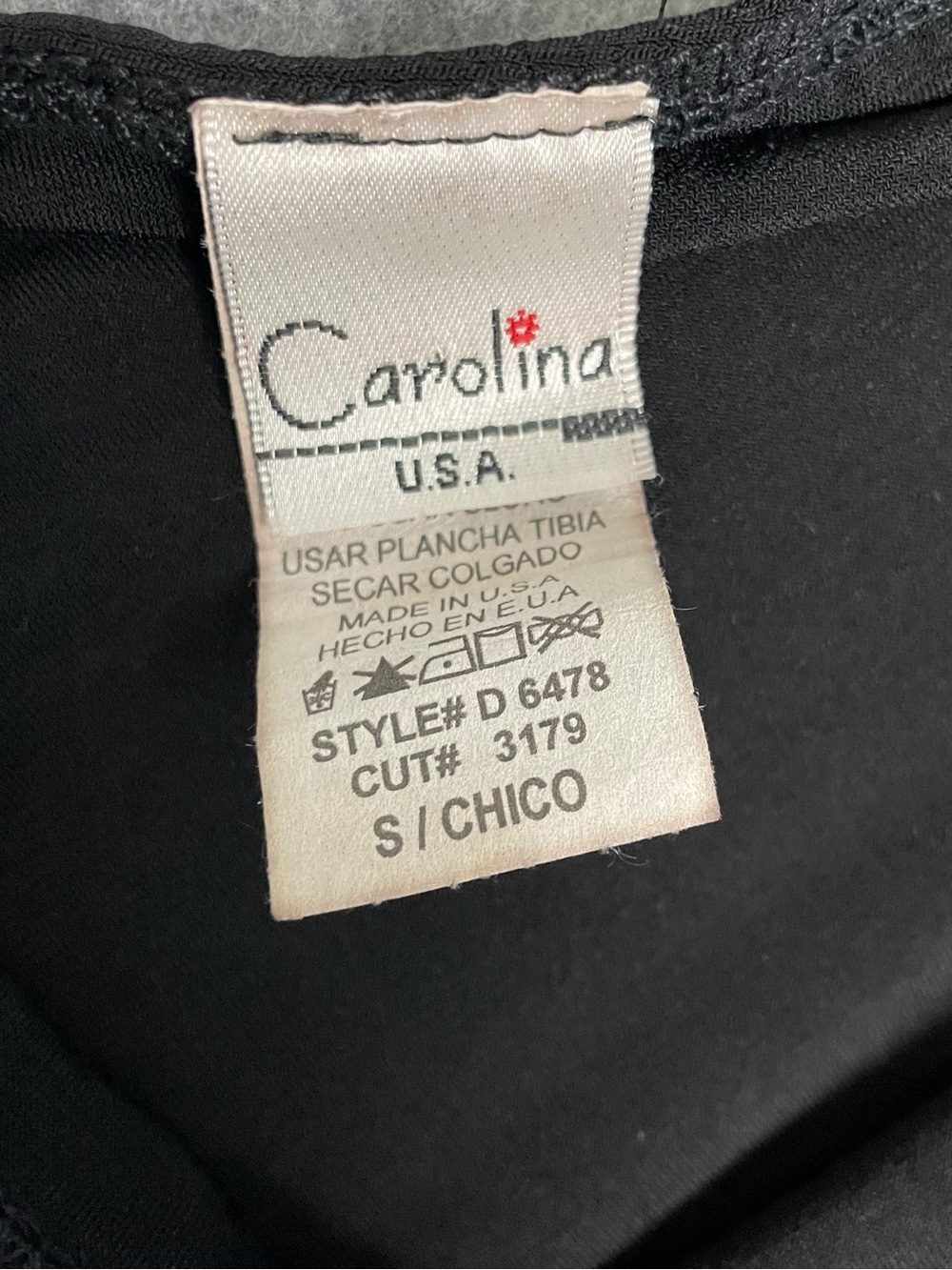 Vintage Y2K Carolina Black asymmetric halter rhinestone midi dress stretch XS - Picture 8 of 10